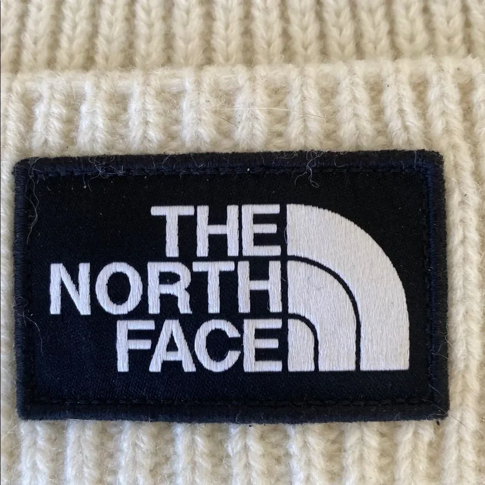 The North Face Cream Knit Beanie OS Unisex
